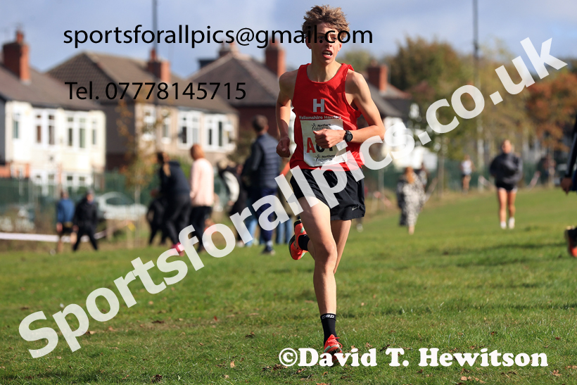 Boys Under-16s 2026 Northern Cross Country Relays, Graves Park, Sheffield. Photo: David T. Hewitson/Sports for All Pics